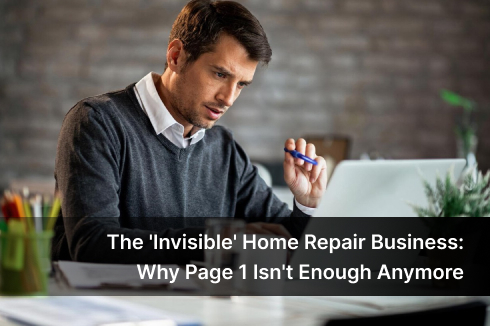 The 'Invisible' Home Repair Business: Why Page 1 Isn't Enough Anymore